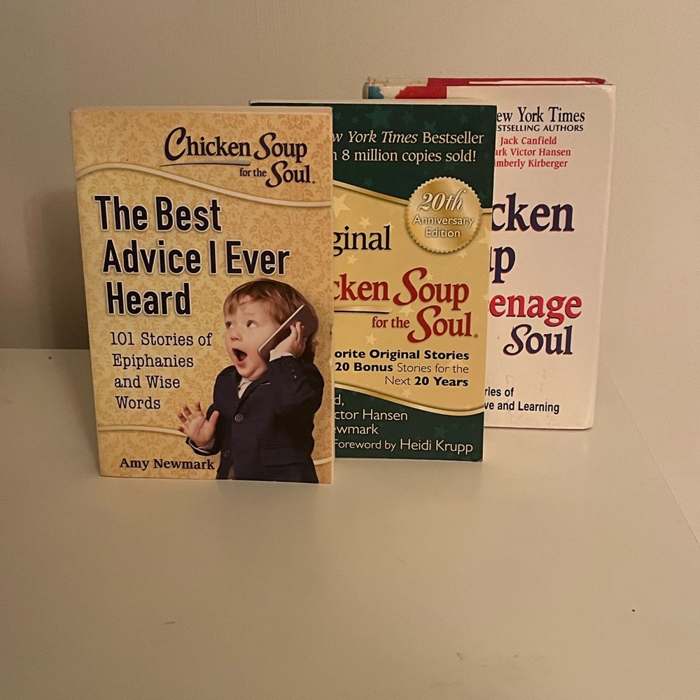 3 Chicken Soup for the Soul books